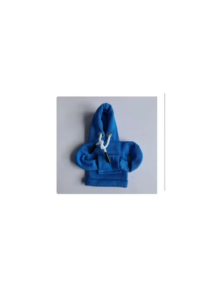 Generic Miniature Blue Hoodie Car Gear Shift Knob Cover – Protection & Style