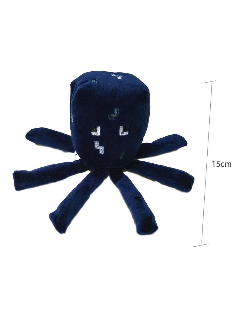 general Minecraft Plush Toys: Enderman, Coolie, and Squid Doll Toys - Image 4