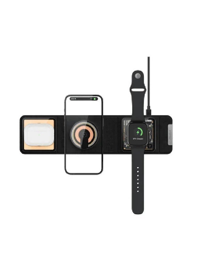 MAXCO Magnetic Wireless Charger 3in1, 15w - Image 1