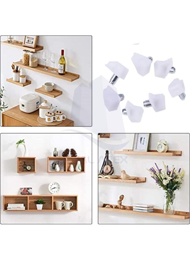 Royal Apex 10 Pcs Shelf Support Plastic Pegs-Cabinet Shelf Bracket Holder Clips For Kitchen Furniture Bookshelves Supplies  - Image 4