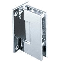 CRL Geneva 037 Series Polished Chrome Wall Mount Full Back Plate Standard Hinge - Image 2