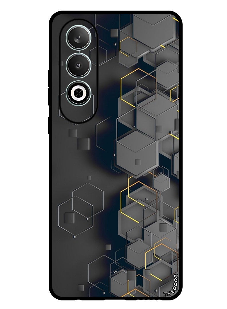 Theodor غطاء واقي مضاد للخدش ومقاوم للصدمات لجهاز OnePlus Nord CE 4 Abstract 5 - Image 1