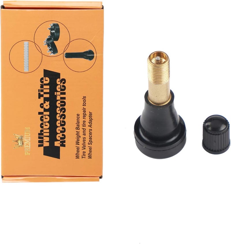 EZISOE 50pcs TR600HP High Pressure Brass Tire Valve Stem High-Pressure Tubeless Snap-in Valves Good for Larger or Heavy-Duty Vehicle - Image 2