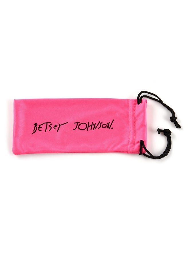 Betsey Johnson - Women'S Rhett Glasses Blue Light Glasses, Shiny Red, 62Mm Us - Image 1