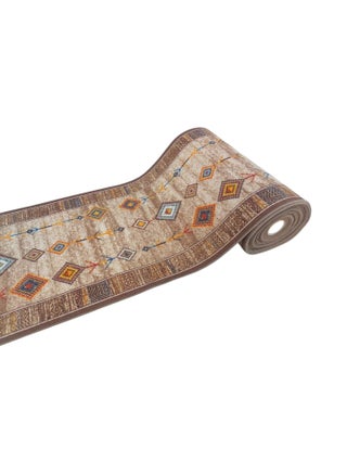 Lightweight corridors machine woven rug, Width 80cm  Arabic style- beige - pzsku/ZC82B1B8B7A44FC2E8904Z/45/1747521622/09de4725-88e1-4fae-a07f-5d9f741664ff
