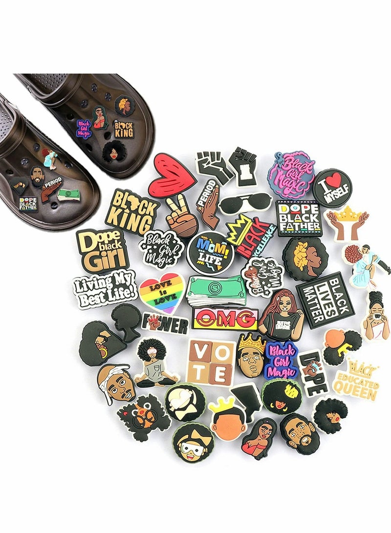 Excefore 45 Pcs Shoe Decoration Charms - Image 1