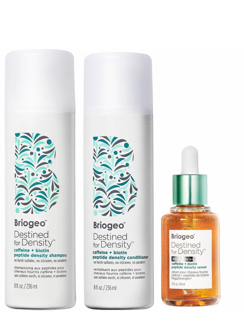 Briogeo Destined for Density Shampoo, Conditioner and Serum Set - Image 1