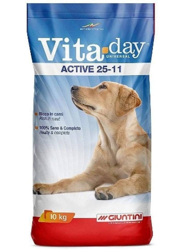 Active Dry Dog Food with Meat10 kg