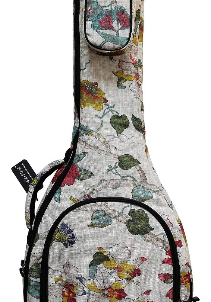 MUSIC FIRST Floral Padded 5-String Banjo Gig Bag - 38 Inch - Image 1