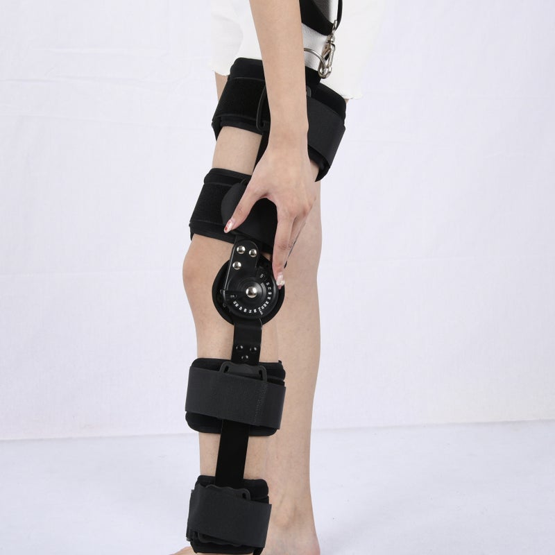 Adjustable Chuck Knee Joint Fixation Brace Lower Limb Protector Knee Joint Fixation Brace Leg Training - Image 3