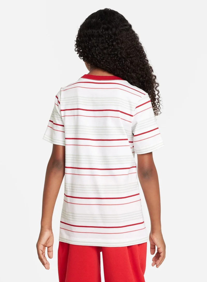 نايكي K Nsw Tee Club Stripe