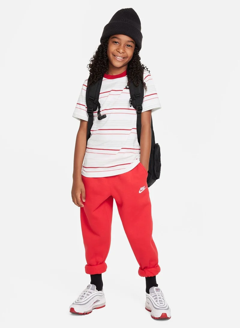 نايكي K Nsw Tee Club Stripe