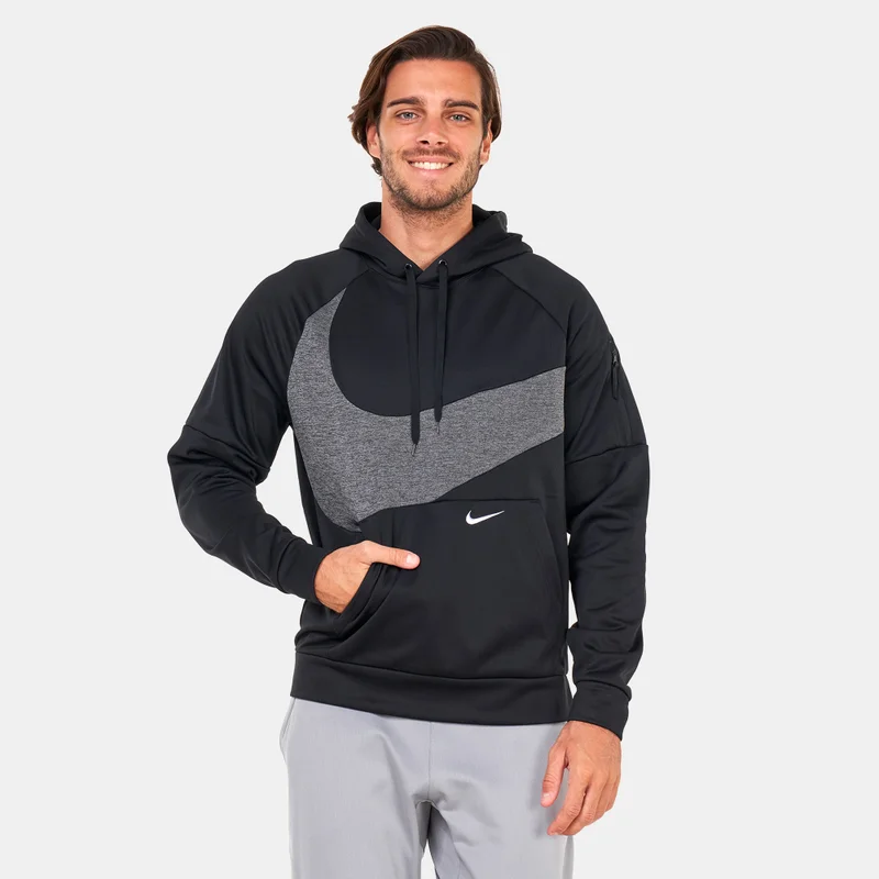Nike Men's Therma-FIT Swoosh Pullover Fitness Hoodie