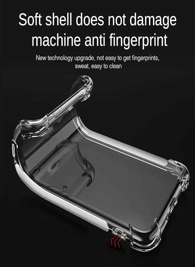 general Clear Case Compatible with Infinix Note 50 Pro Plus 5G Slim Fit TPU Transparent Soft Back Cover with 4 Corner Shockproof Airbag and Camera Lens Protection - Image 4