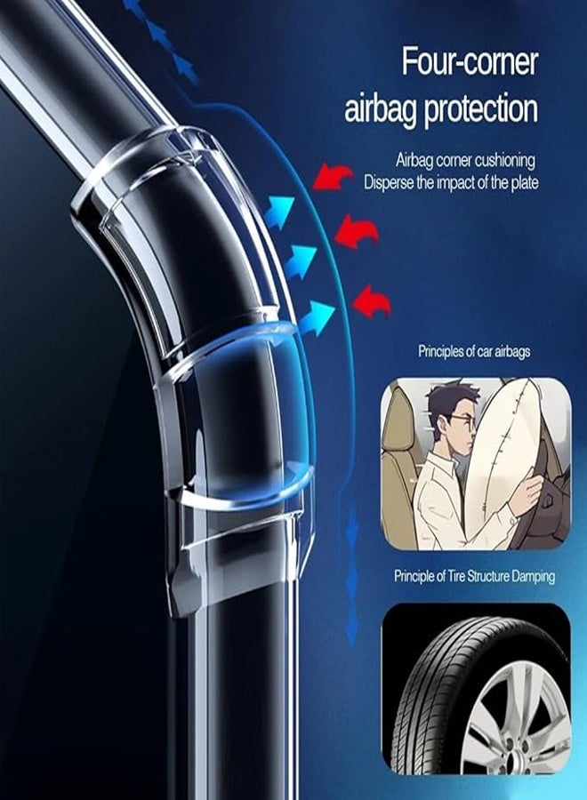 general Clear Case Compatible with Infinix Note 50 Pro Plus 5G Slim Fit TPU Transparent Soft Back Cover with 4 Corner Shockproof Airbag and Camera Lens Protection - Image 2