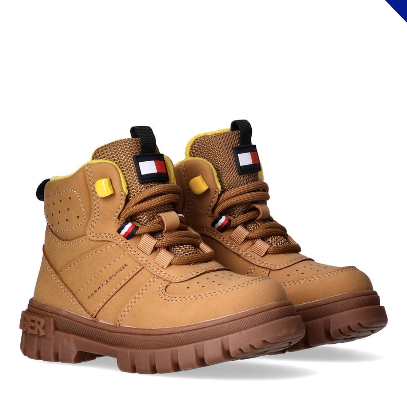 تومي هيلفيغر أحذية بوت قصيرة برباط - Image 4