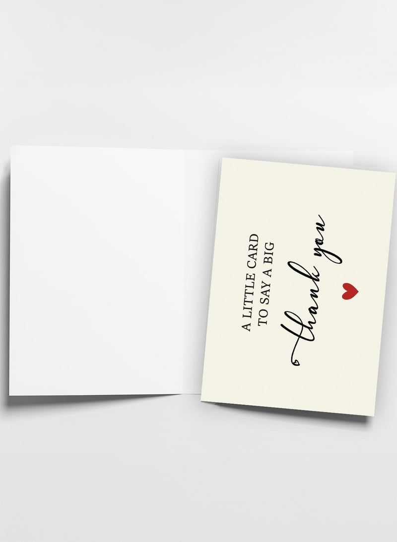 GOOGO Thank You Cards with Envelopes, Blank Greeting Cards with Stickers for Wedding, Baby Shower, Business, Teacher, Graduation, Holiday Appreciation Notes, 25 Pack - Image 5
