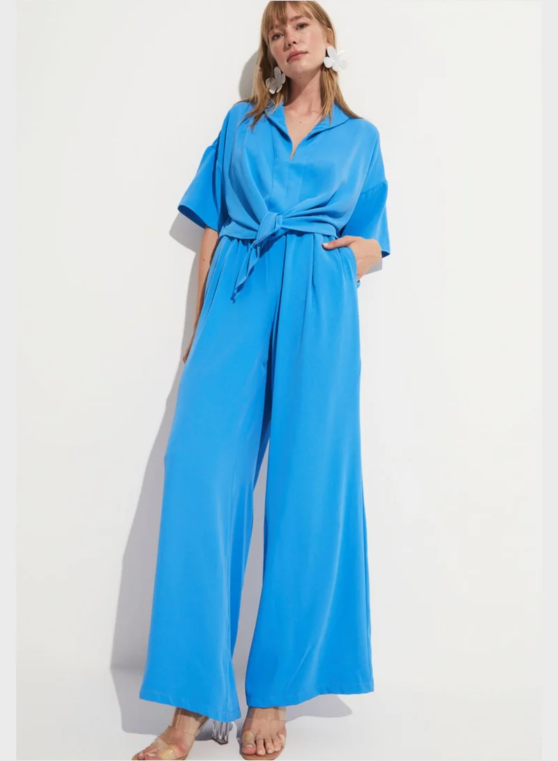 JUNE High Waist Pant & Shirt Set