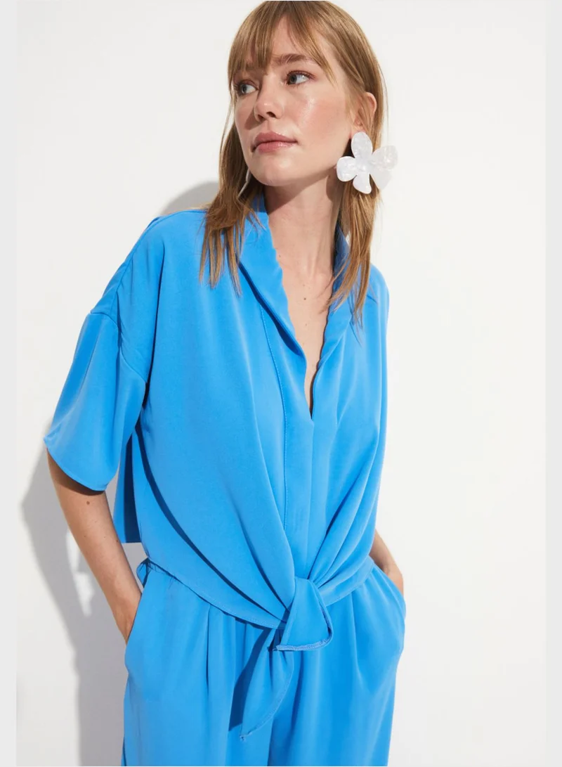 JUNE High Waist Pant & Shirt Set