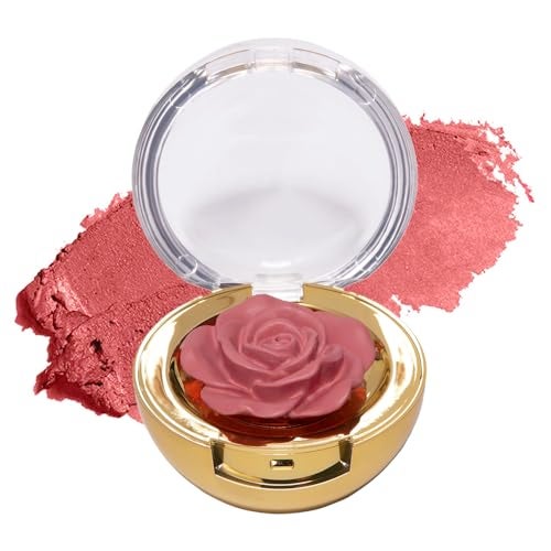 Winky Lux Cheeky Rose Cream Blush for Cheeks Flower Blush with Vitamin E Makeup Blush and Flower Makeup Pink Tea Time