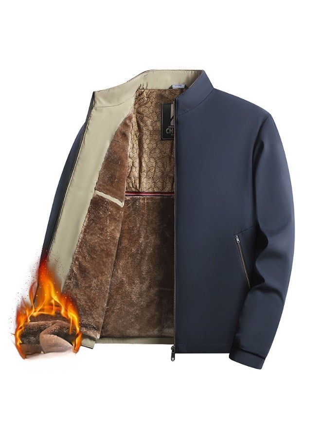 Men's Graphene-Lined Thick Jacket for a Refined Masculine Look - Image 1