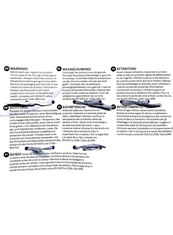Trixie Mr. Dino Silicone Cutlery Set Of 3 - Image 3