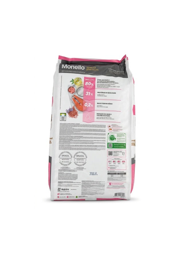 Monello Special Premium Dry Food for Adult Cats | Salmon & Chicken Flavor - 15kg - Image 2