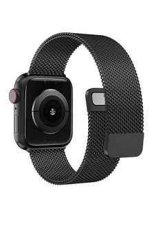 Generic Mesh Metal Loop For Apple Watch Band 40mm 41mm 38mm for iWatch Bands Series Ultra SE 10 9 8 7 6 5 4 3 2 1 Women Men, Stainless Steel Strap with Magnetic Clasp  - Image 2