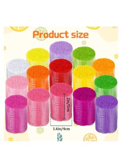 Excefore 30 Pieces Latch Hook Yarn Latch Hook Yarn Precut Assorted Colorful Yarn Bundles Cutter Rug Yarn DIY Latch Hook Yarn for Handmake Craft Sewing Knitting  - Image 5
