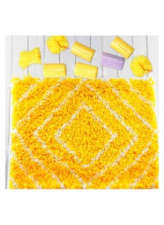 Excefore 30 Pieces Latch Hook Yarn Latch Hook Yarn Precut Assorted Colorful Yarn Bundles Cutter Rug Yarn DIY Latch Hook Yarn for Handmake Craft Sewing Knitting  - Image 4