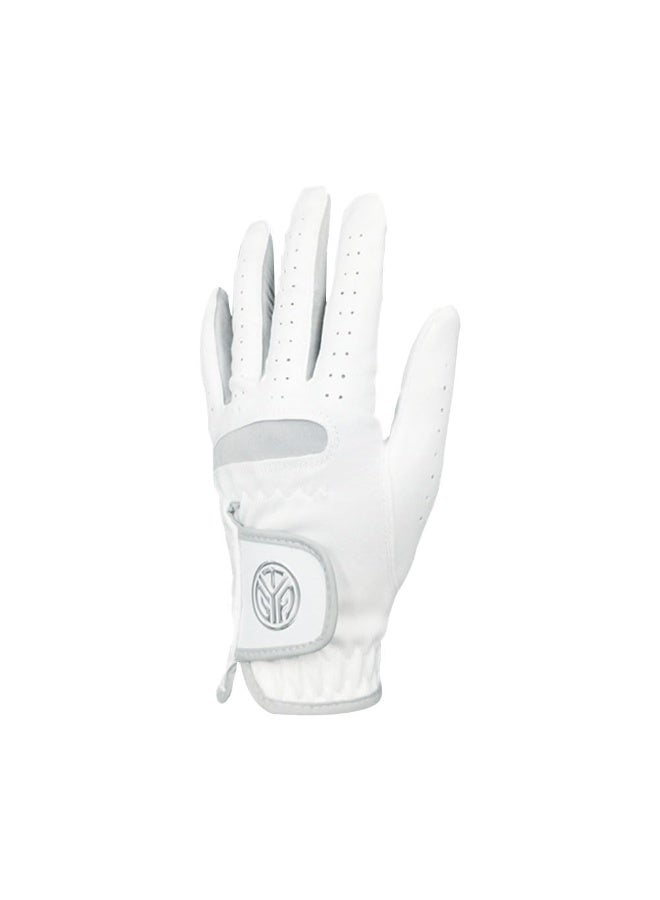 JZS Golf Gloves, Men Right/Left Handed Golfer Soft Leather All Weather Grip Comfortable Glove for Men - Image 1