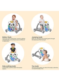 MAAS 3 in 1 Baby Walker, Baby Push Walker, Foldable Baby Walker with Music, Steering Wheel, Walking Toys for Boys and Girls  - Image 2