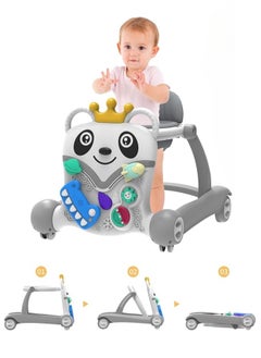 MAAS 3 in 1 Baby Walker, Baby Push Walker, Foldable Baby Walker with Music, Steering Wheel, Walking Toys for Boys and Girls  - Image 3