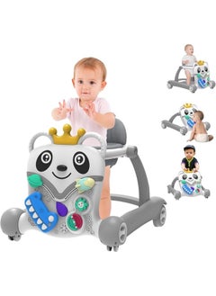 MAAS 3 in 1 Baby Walker, Baby Push Walker, Foldable Baby Walker with Music, Steering Wheel, Walking Toys for Boys and Girls  - Image 1