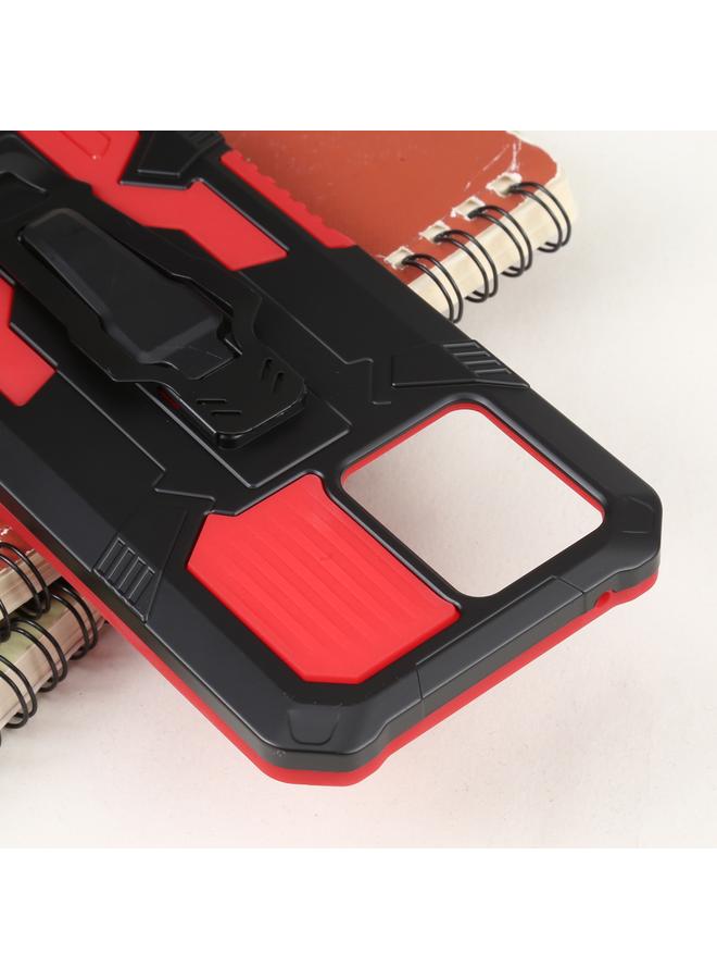 erorex Case For Realme 8 Pro Armor Warrior Shockproof PC + TPU Phone Case - Image 4