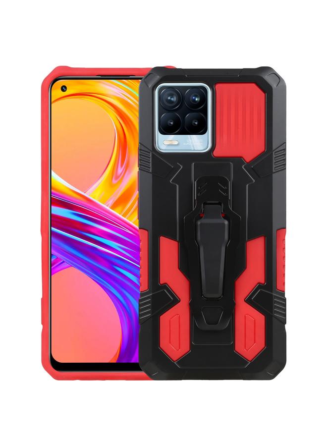erorex Case For Realme 8 Pro Armor Warrior Shockproof PC + TPU Phone Case - Image 1