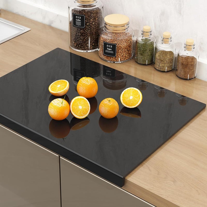 FCM Transparent Acrylic Cutting Board for Kitchen Countertops - Multi-Size Options