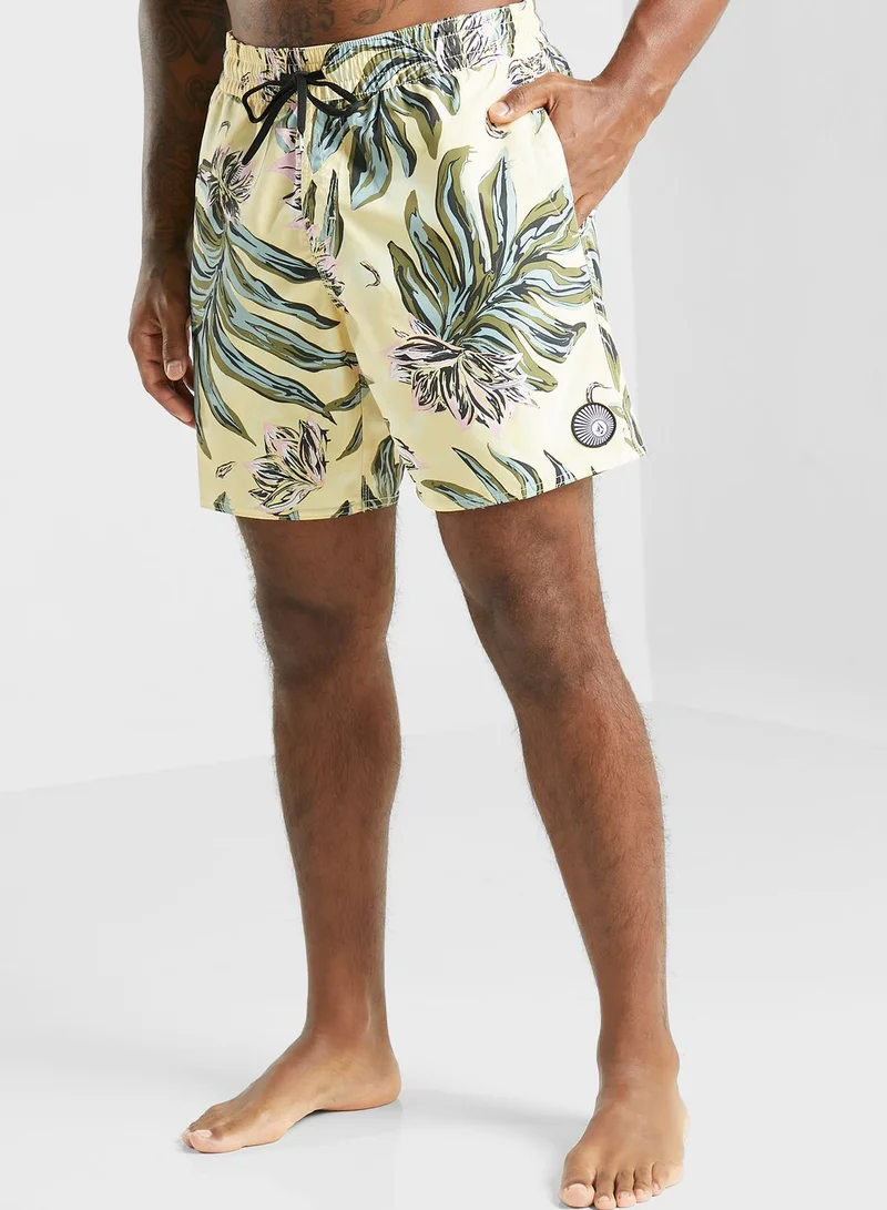 Volcom Center Print 17" Shorts