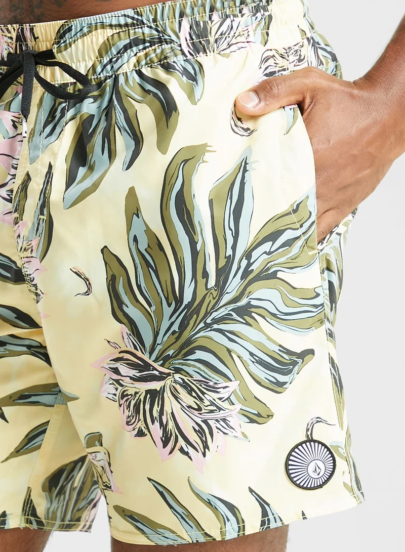 Volcom Center Print 17" Shorts