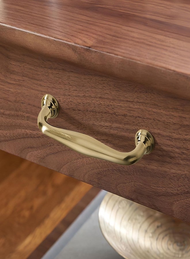 SAILING 10 Pack Cabinet Handles-5"/128mm Screw Spacing Champagne Bronze Furniture Hardware Handles for Kitchen Cabinets Bedroom Dresser Wardrobe Cabinet Pulls - Image 4