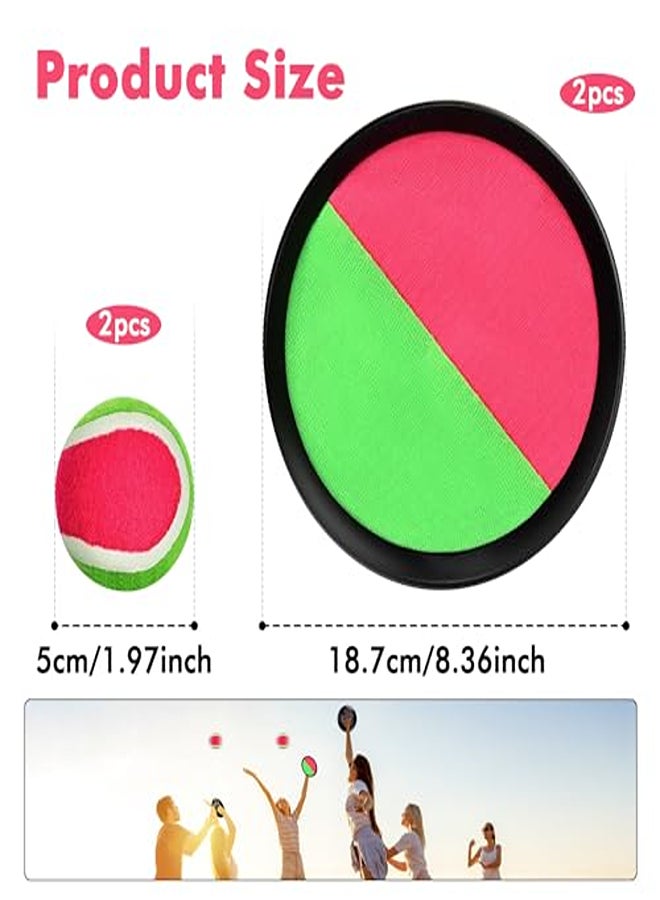 Toss & Catch Ball Game Set – Outdoor Sticky Paddle Game - Image 2