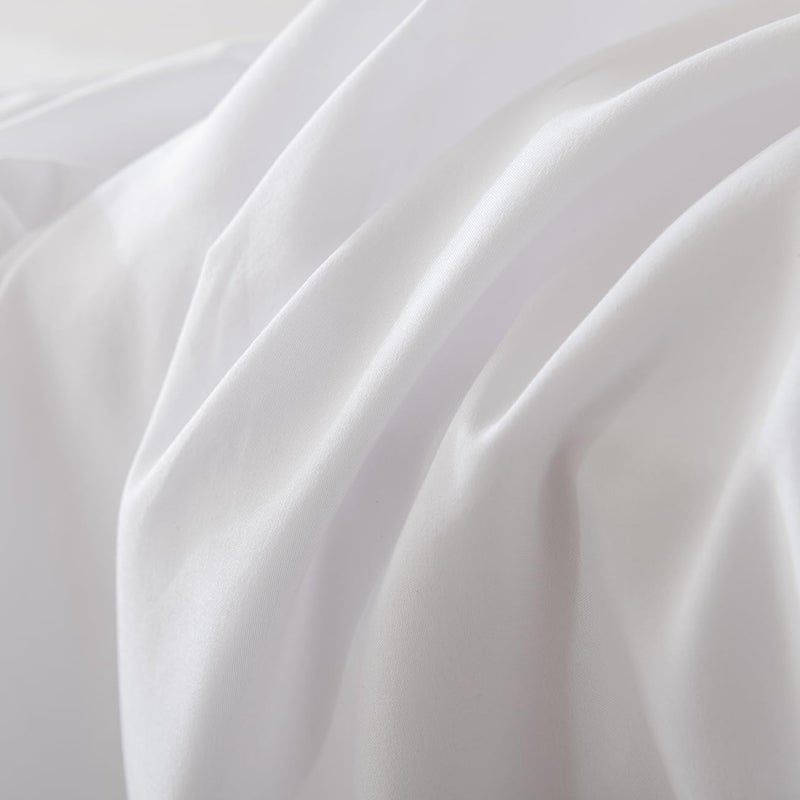 Dorm Room Bed Skirt Twin XL - College Dorm Bed Skirt - Extra Long Dorm Room Bed Skirt 46 Inch Tailored Drop - 100% Microfiber Dorm Room Bedskirts - College Dorm Bed Skirt - White, Twin-XL /46 Drop - Image 5
