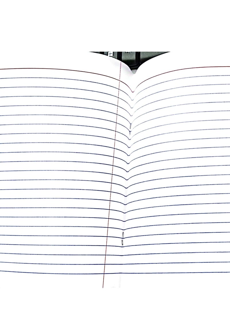 Psi 6-Piece Single Line Exercise Book With Right Margin 100 Pages Yellow  - Image 3