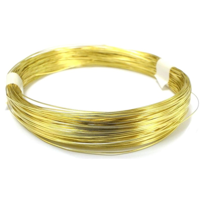 ART IFACT 1mm Brass and Silver Plated String Wire (10 Meters Each) for Craft, Jewelry Making, Beading, Earring, Necklace, Imitation Parts - Rust Free (Combo of Brass and Silver) - Image 5