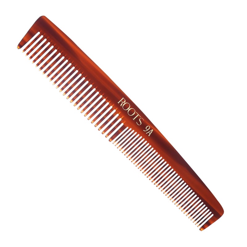 ROOTS Classic Comb | Dual Teeth For Styling & Detangling | Rounded Teeth prevent Hair damage | For Women with Straight, Long, silky, Wavy Hair | Wet & Dry use | Length - 6.4 Inch | Model No - 9A - Image 5