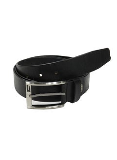 LAVERI LEATHER LAVERI GENUINE LEATHER FORMAL AND CASUAL BLACK BELT FOR MENS  - Image 5