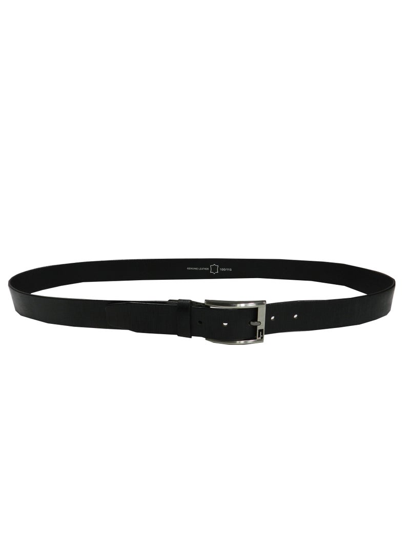 LAVERI LEATHER LAVERI GENUINE LEATHER FORMAL AND CASUAL BLACK BELT FOR MENS - Image 3
