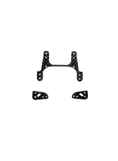 Generic Self-made Four-wheel Drive Carbon Fiber Middle Wing 1.5mm Modified Parts Series For S2 MA FMA AR Chassis Accessories-Color: Lettering Center Wing  - Image 1