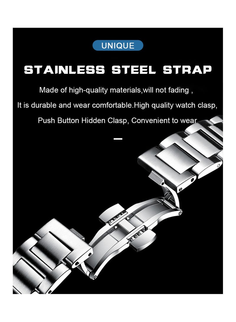 پوداجار ساعة رجالية ماركة أزياء POEDAGAR ساعة كوارتز فاخرة مقاومة للماء حتى عمق 30 مترًا هدية رجالية رائجة البيع - Image 5