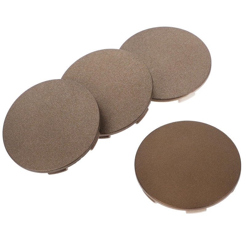 4Pcs Antique Bronze ABS Car Wheel Hub Center Caps Easy Installation Replacement - Image 2